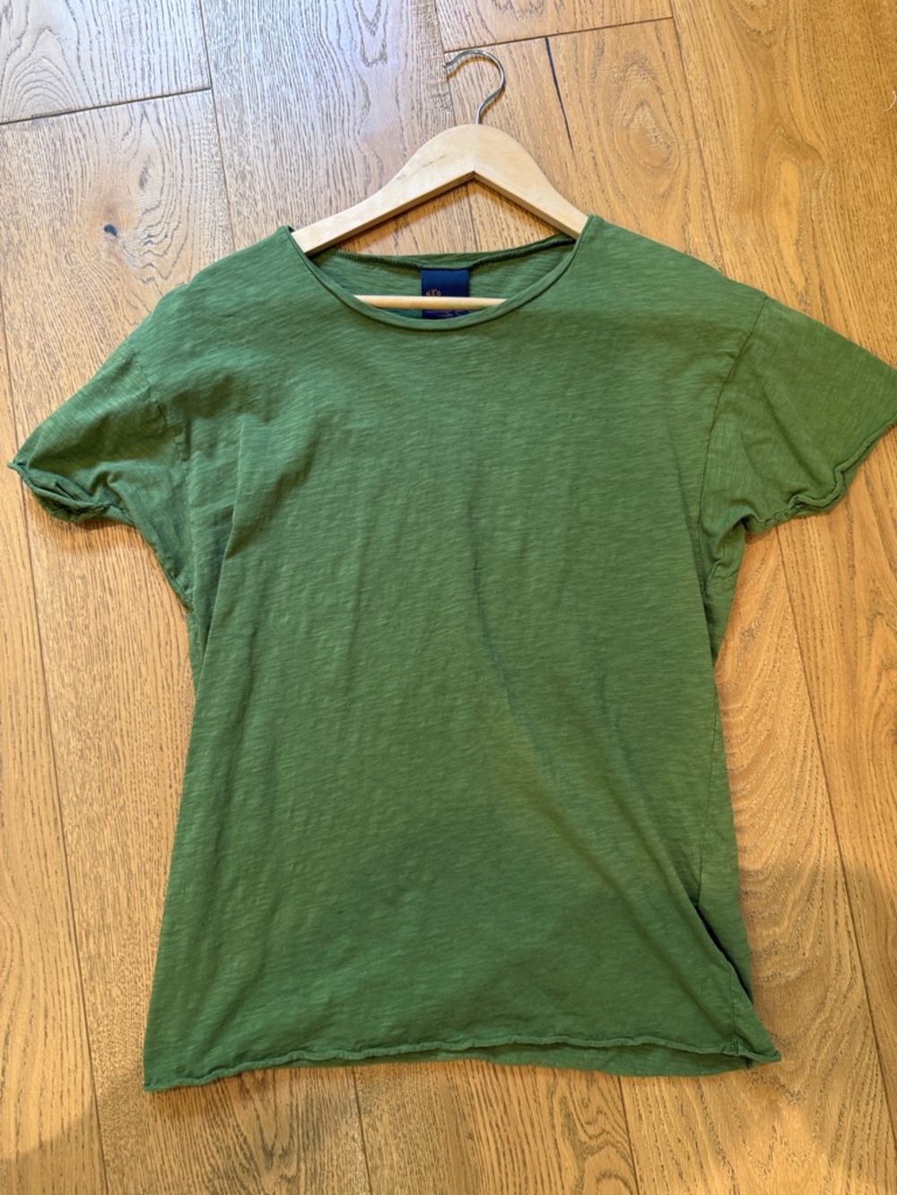 Nudie Jeans Green Short Sleeve Crew Neck Tee